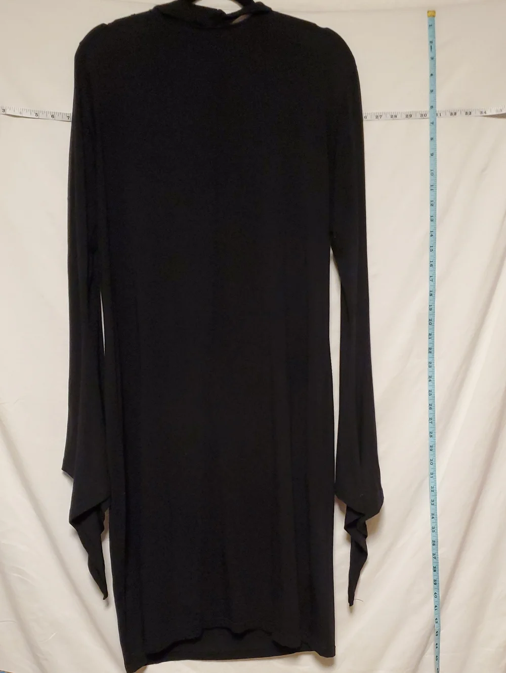 Killstar Black Midi Dress With Bell Sleeves Witchy 3x - Picture 3 of 3
